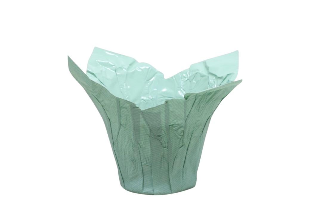 Deco Wraps wasserfest salbei D12,5xH10,5cm