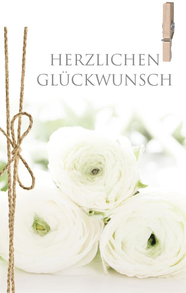 Minikarten Herzlichen Glückwunsch 7,5x5 cm