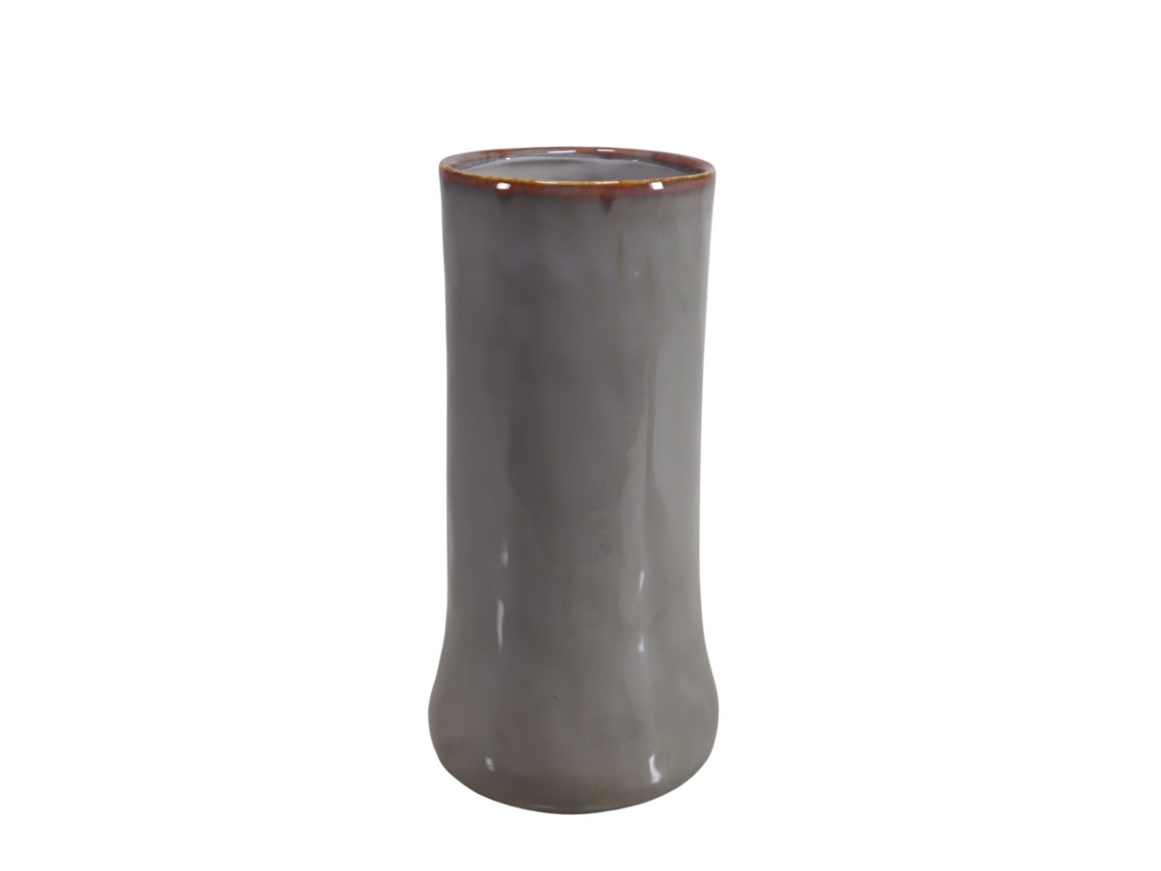 Vase Keramik natur D11 H 27 cm