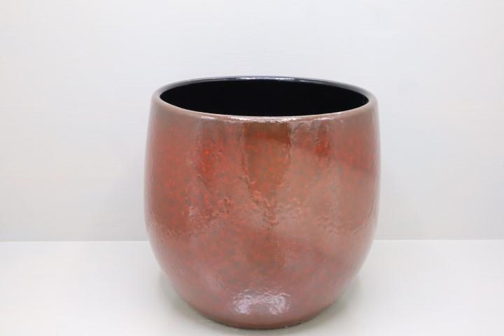 Keramikübertopf Serie Marta bordeaux 23cm