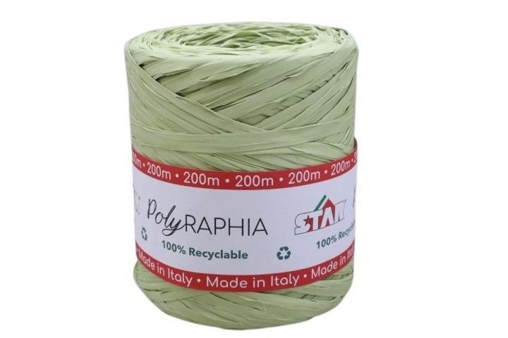 Polyraphia 15mm 200 Meter, grün  -26
