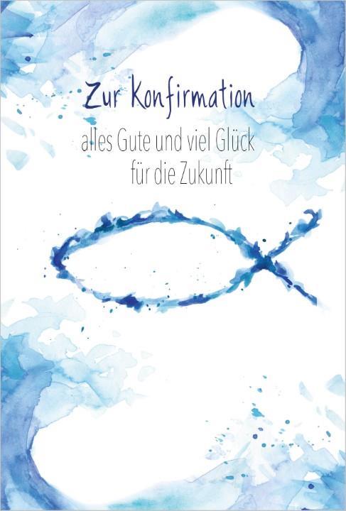 Glückwunschkarten Konfirmation 11,5x17 cm