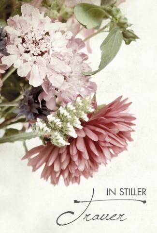Umschlagkarten Trauer 11,5x17 cm