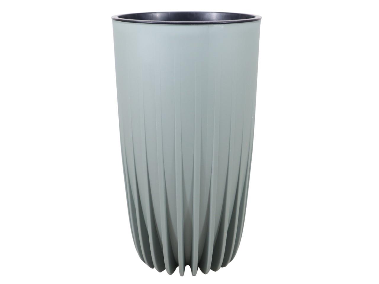 VASE Misa-MIRA D30H52cm khaki extra Einsatz 985-87