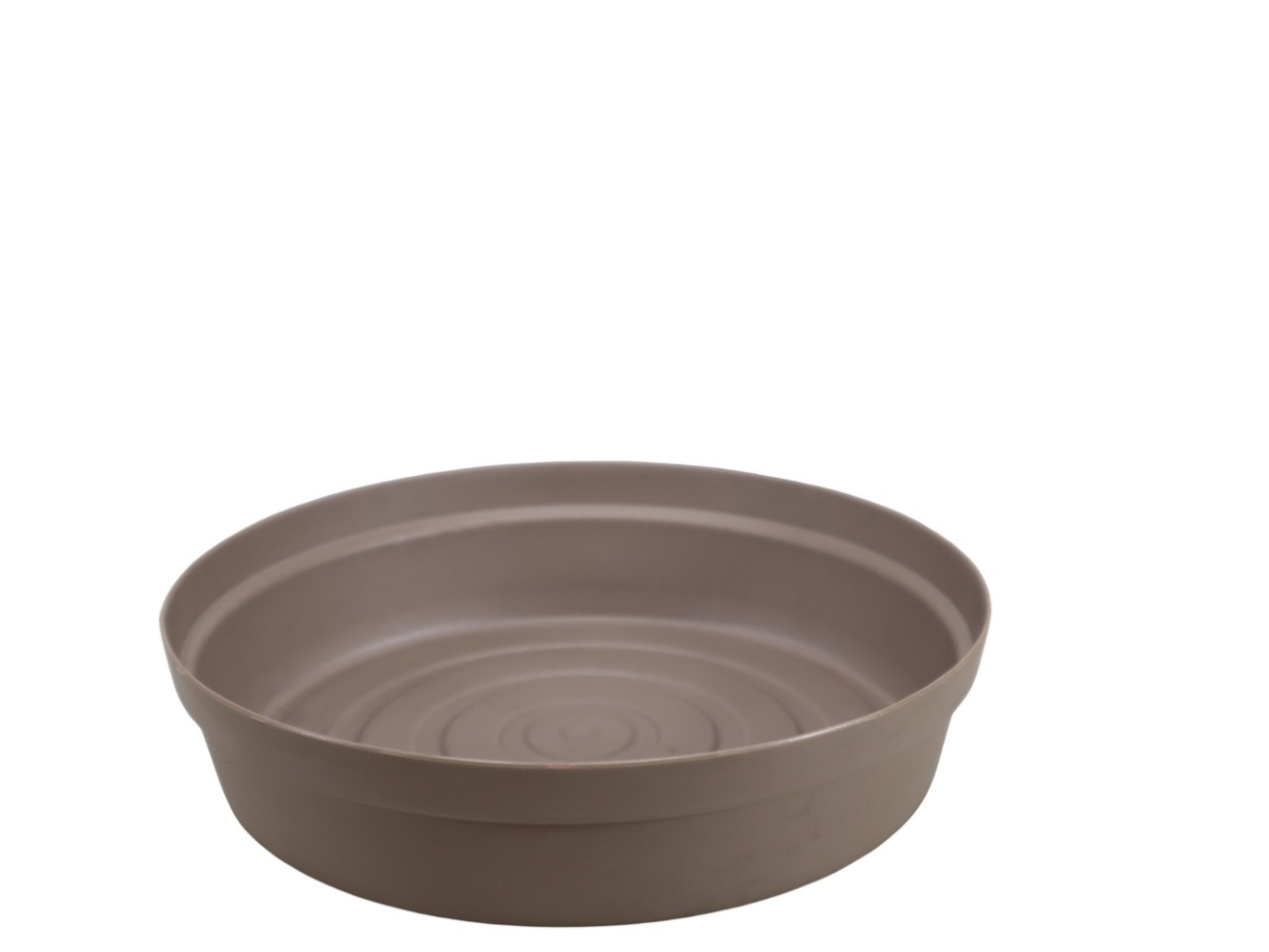 Untersetzer 16cm taupe Plastik