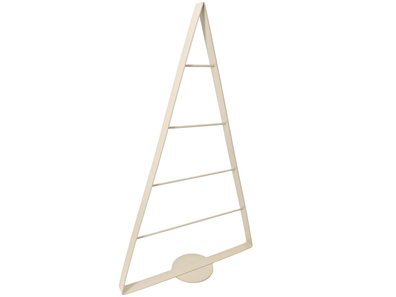 Weihnachtsbaum Metall taupe matt D42xH70cm