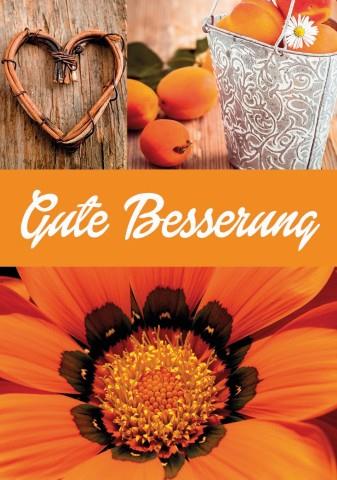 Minikarten Gute Besserung 7,5x5 cm