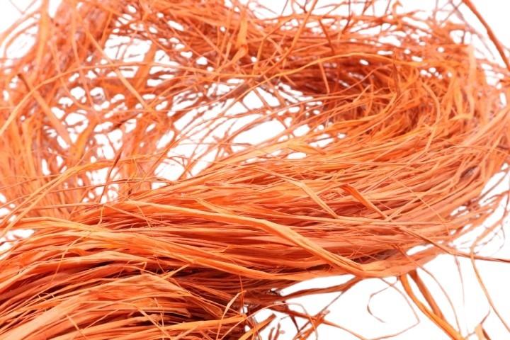Bastzopf 400gr. hellorange 07