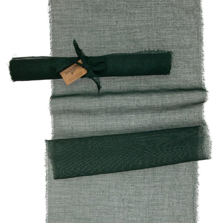 Chiffon 28 cm x 3 Meter tiefgrün 31