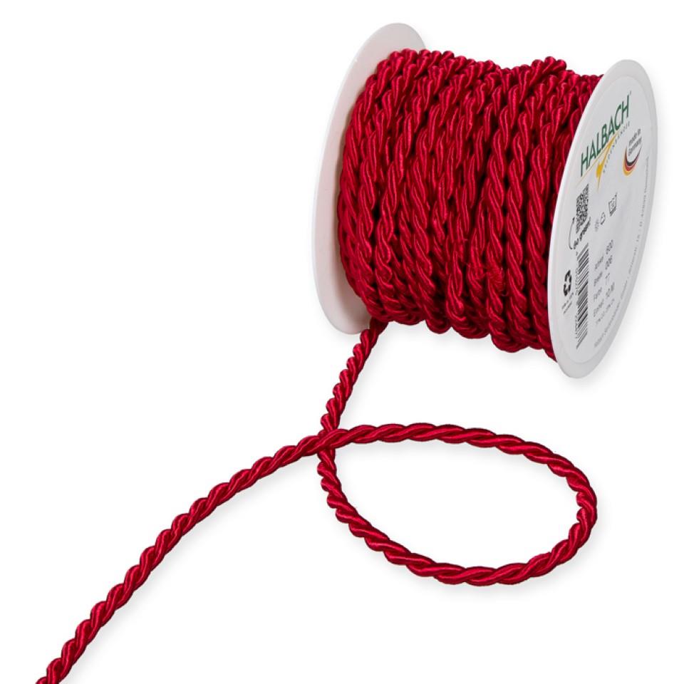 Kordel 6mm rot 77