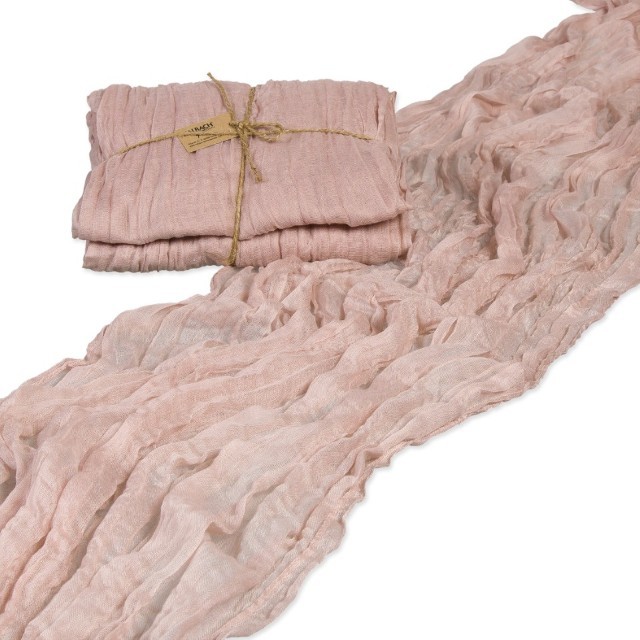 Tischband ca. 70 cm x 300 cm blush rose 123