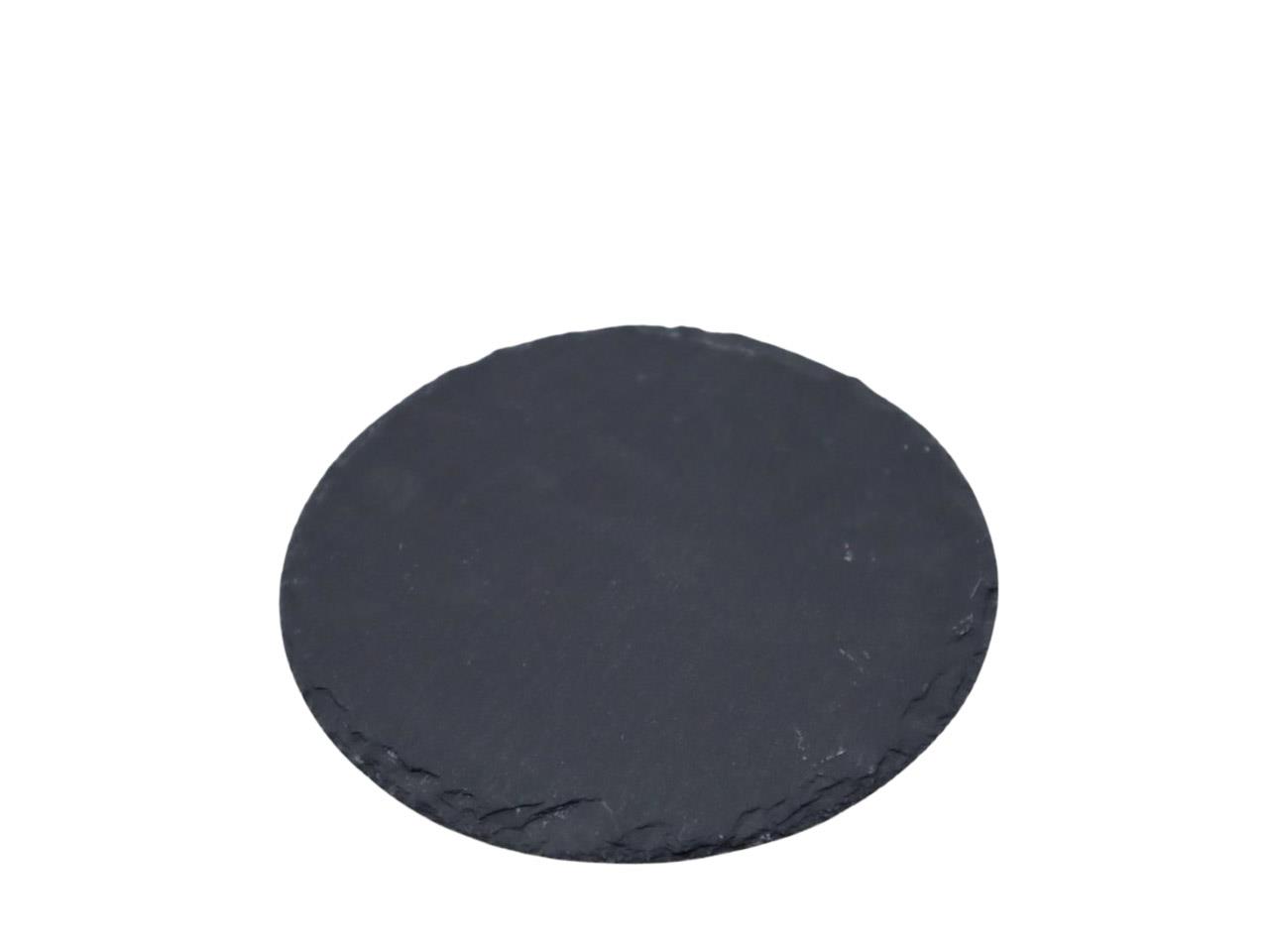 Schieferplatte rund D 15 cm