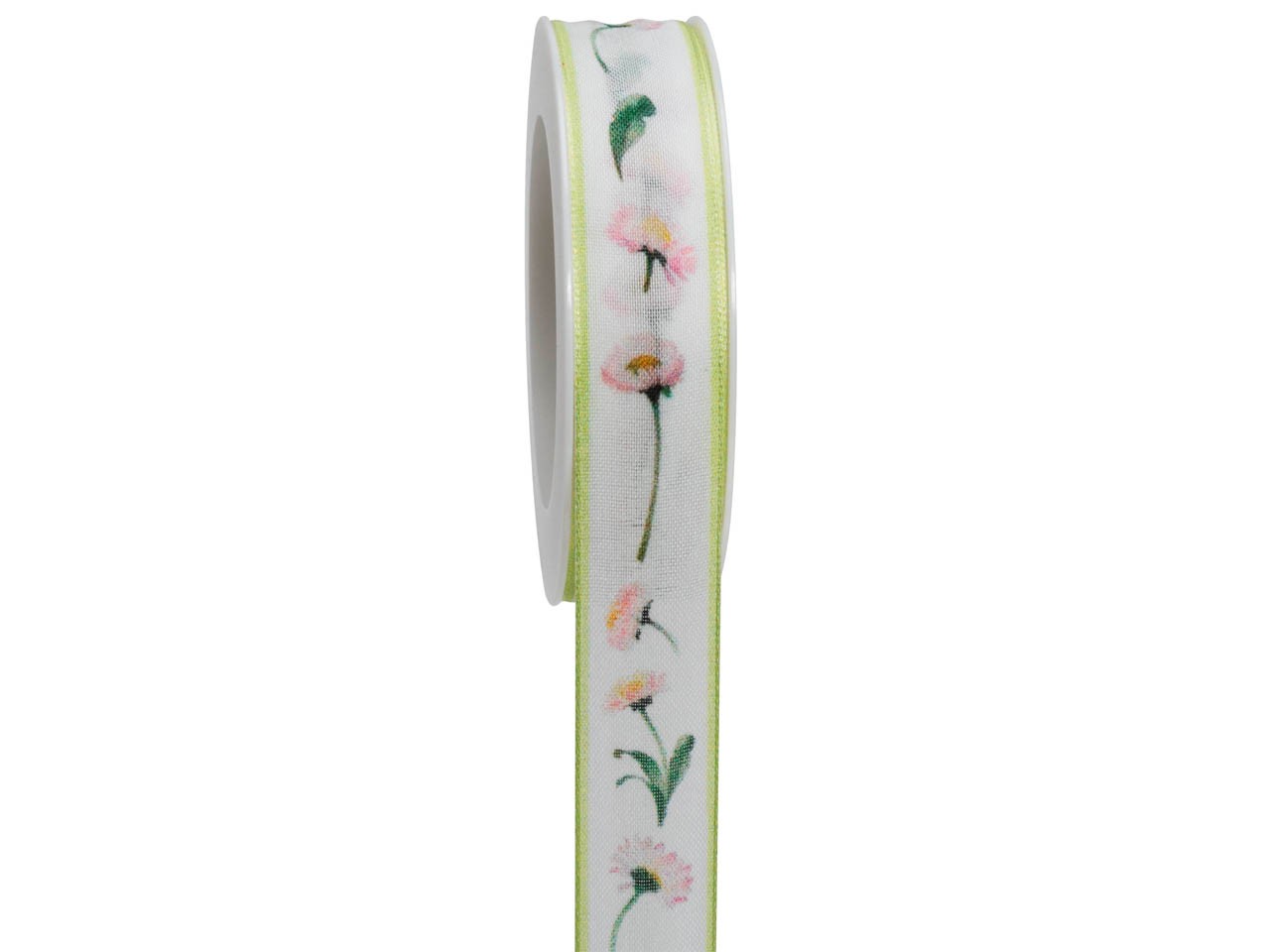 Band All my Daisies 25 mm 18 Meter creme 21