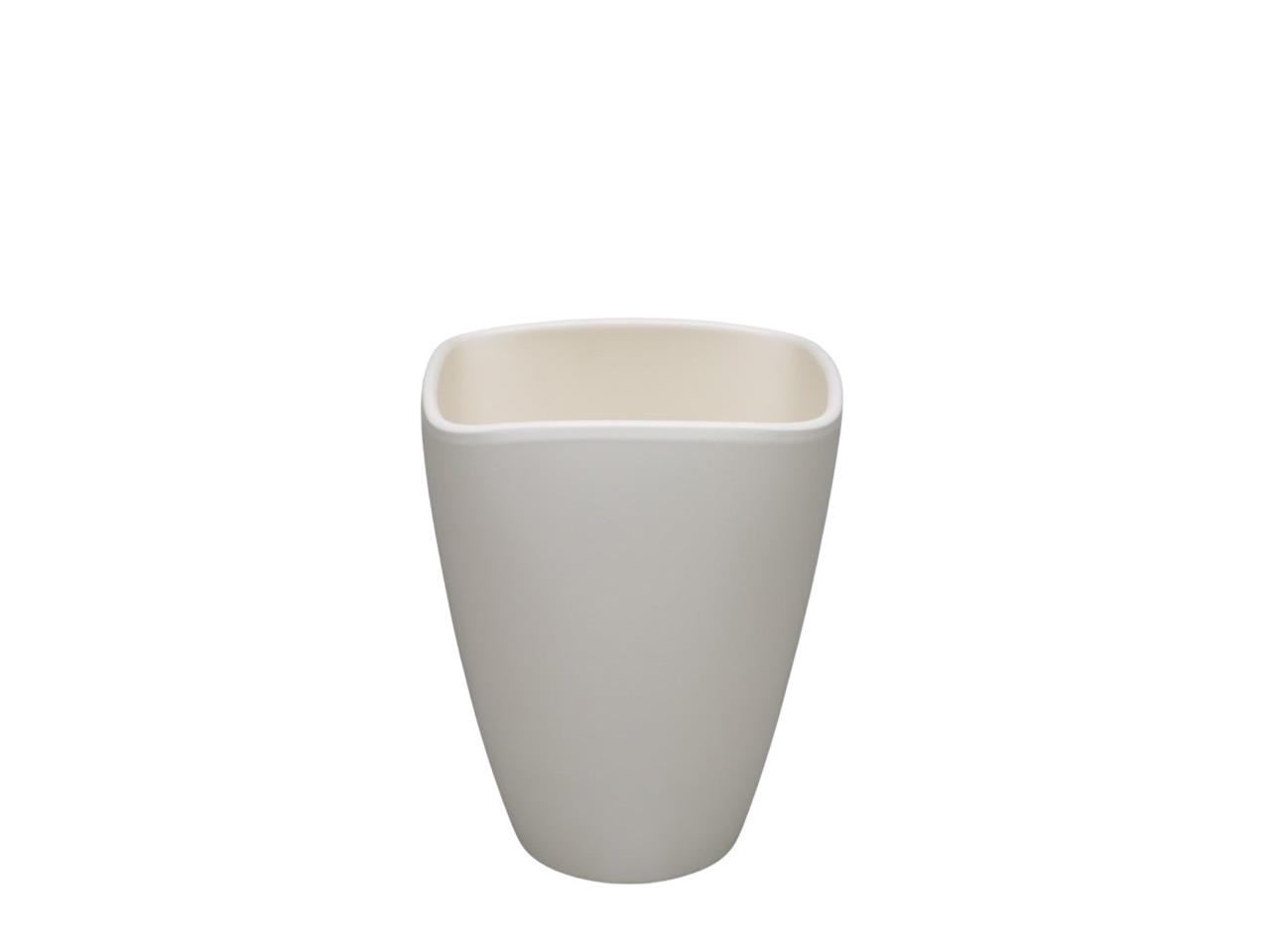 Orchideentopf D8H9,5cm Form 407/09 creme matt