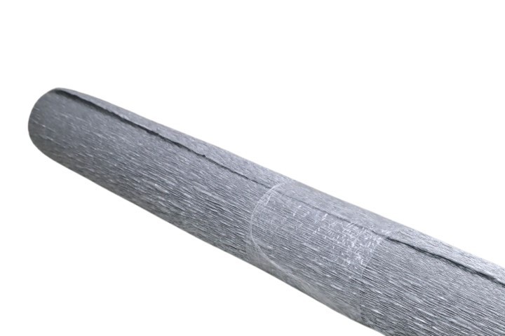 Kreppapier 50cm x 250cm silbergrau