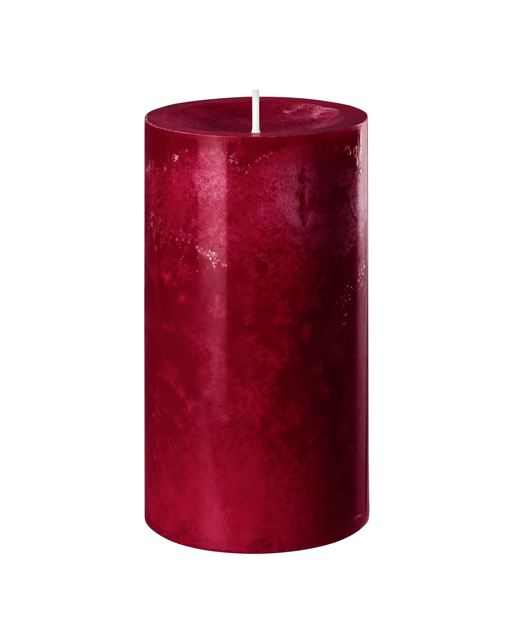 Kerze Trend Safe Candle 70/60mm kaminrot