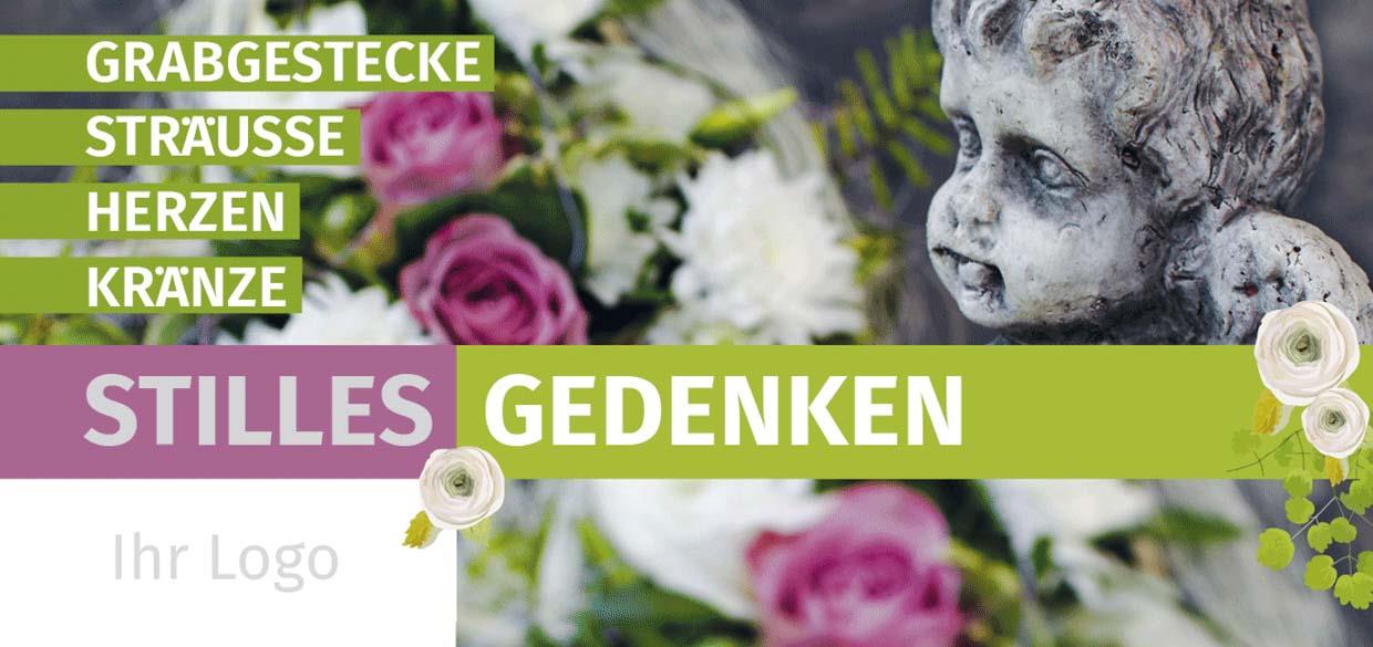 ekaflor Allerheiligen DIN lang Flyer inkl. Druck  (1000Stk)