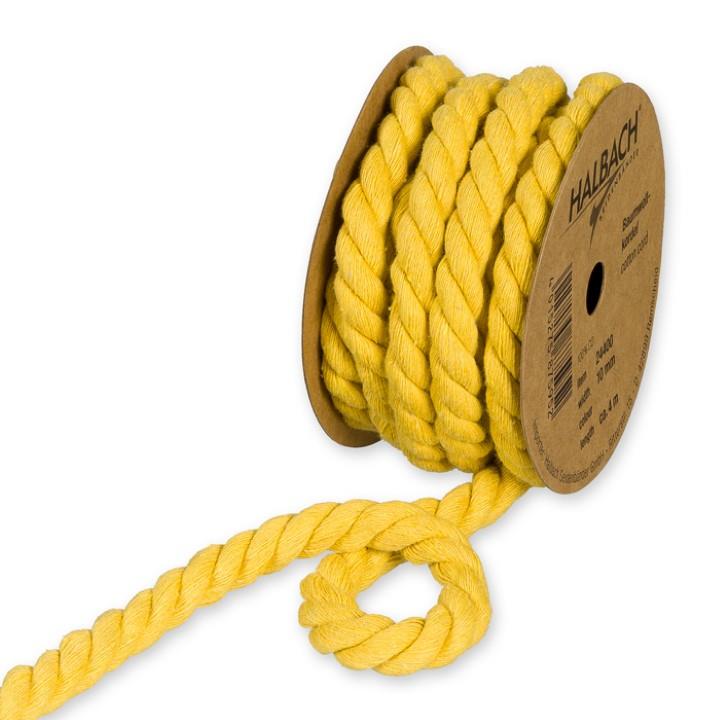 Baumwollkordel 10 mm 4 Meter honey 913