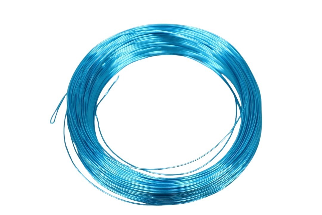 Aluminium-Draht 1,0mm 120m türkis