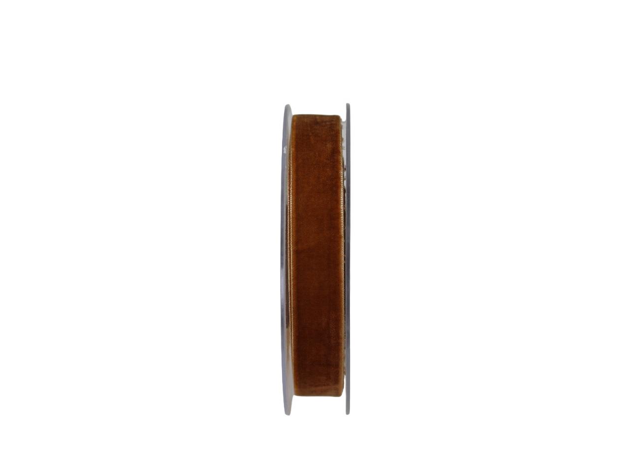 Band Velvet 20 mm 10 Meter hellbraun 425