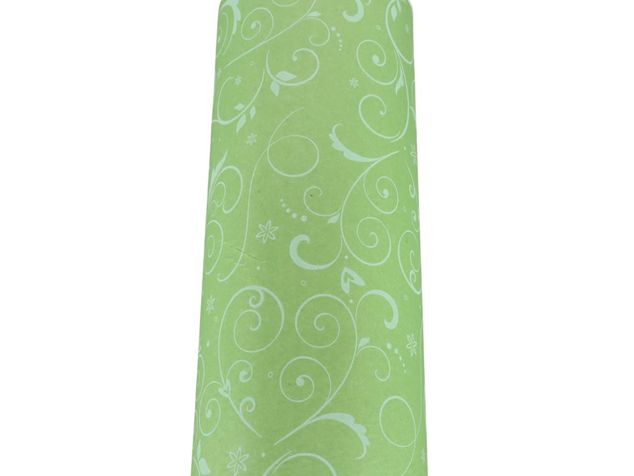 Blumenseide 75cm 9kg, Liane weiß/pastellgrün NETTO