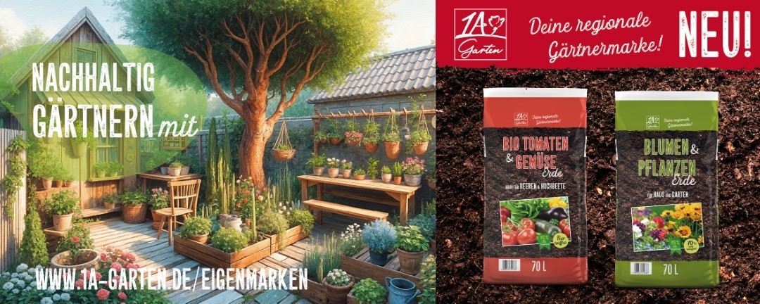 ekaflor Erde Spannbanner mit Ösen (1 Stück)