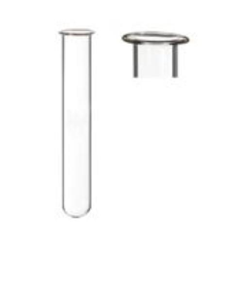 Reagenzröhrchen m. Ring D2xH12,5cm
