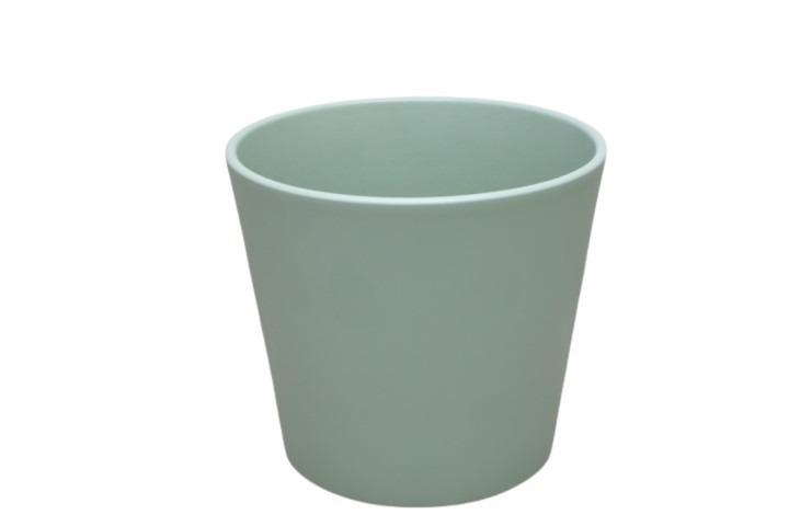 Keramikübertopf Serie 440 15cm salbeigrün matt