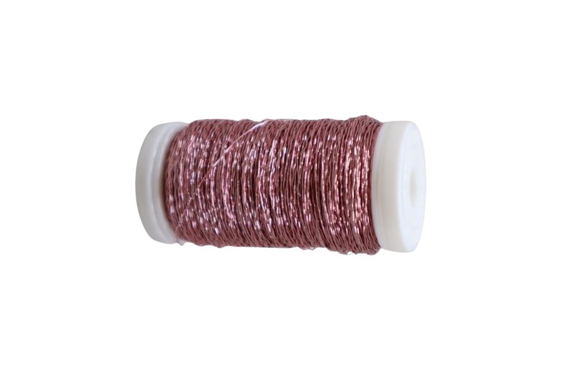 Bouillondrahteffekt 100g Snapspule rosa NETTO