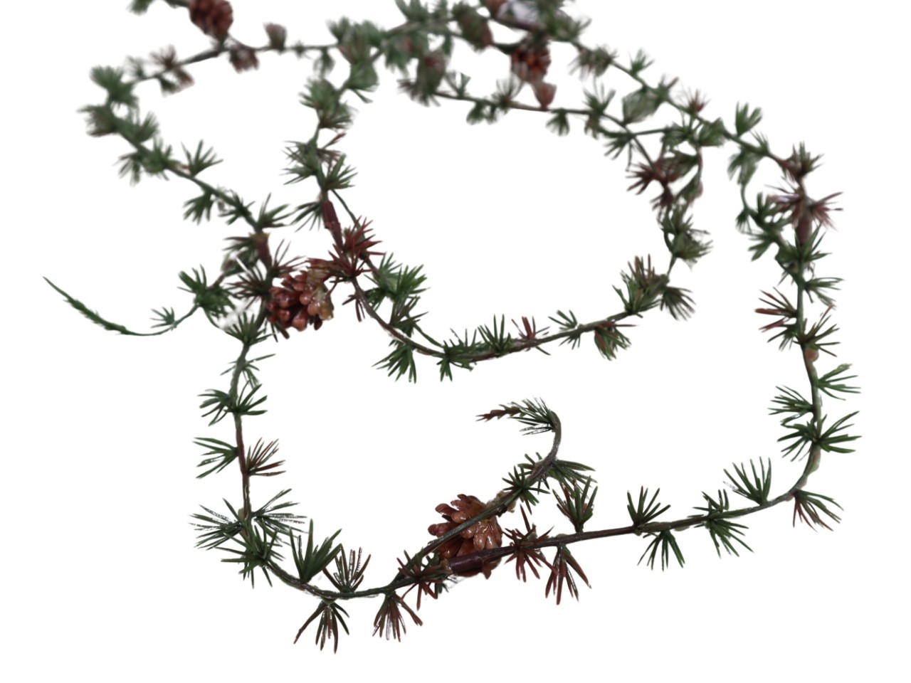 Girlande Zuckerfichte mini 176 cm grün