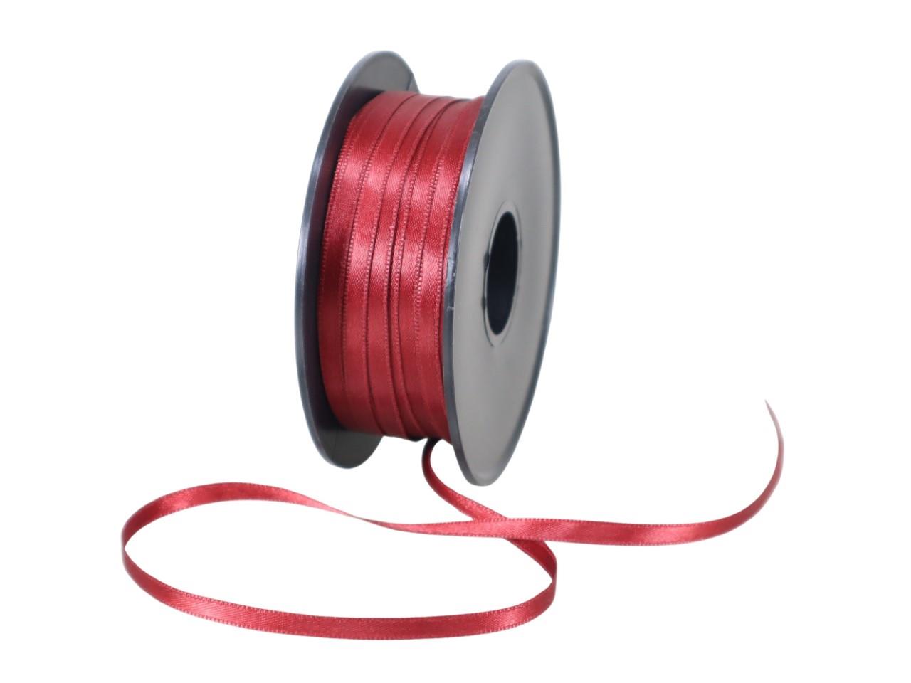 Satinband 6mm bordeaux -311