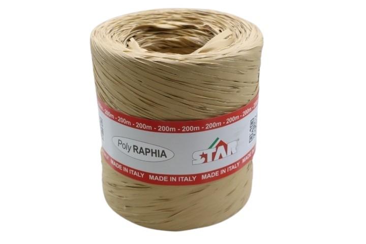 Polyraphia 15mm 200 Meter, hellbraun -16