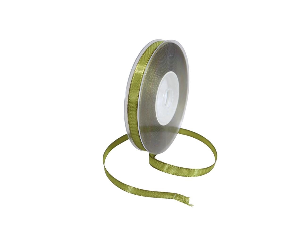 Band/Webkante 10mm 50 Meter olive 505
