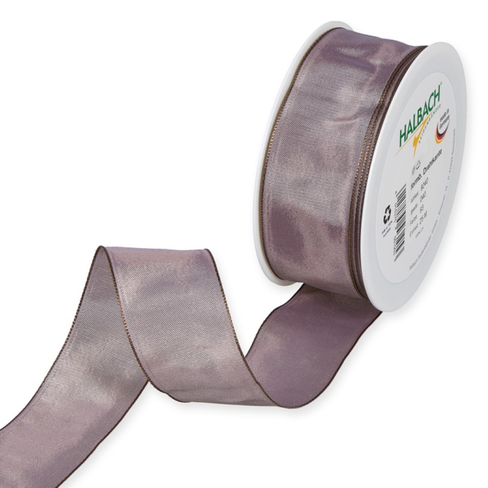 Drahtkantenband 40mm schlamm 93