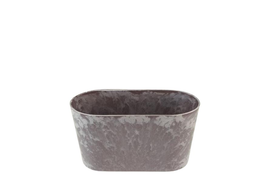 Schale oval KARA beere Plastik L20,3x10,3cm H10cm