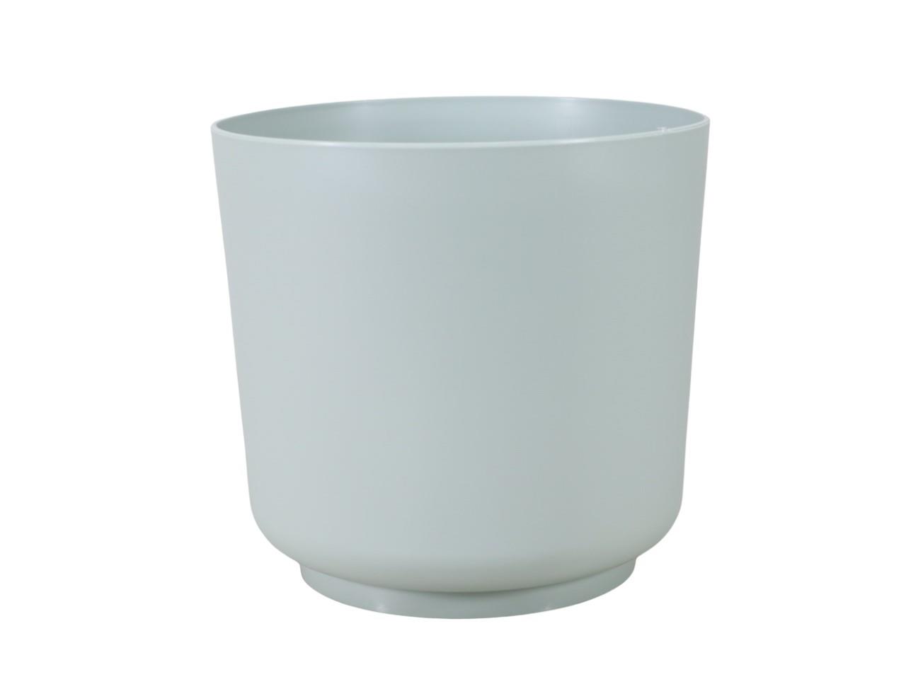 Topf Satina Eco Wood Plastik recycled salbei D20cm