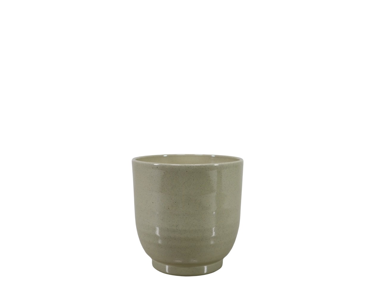 Keramikübertopf Form 685 kiwi-stone D07cm