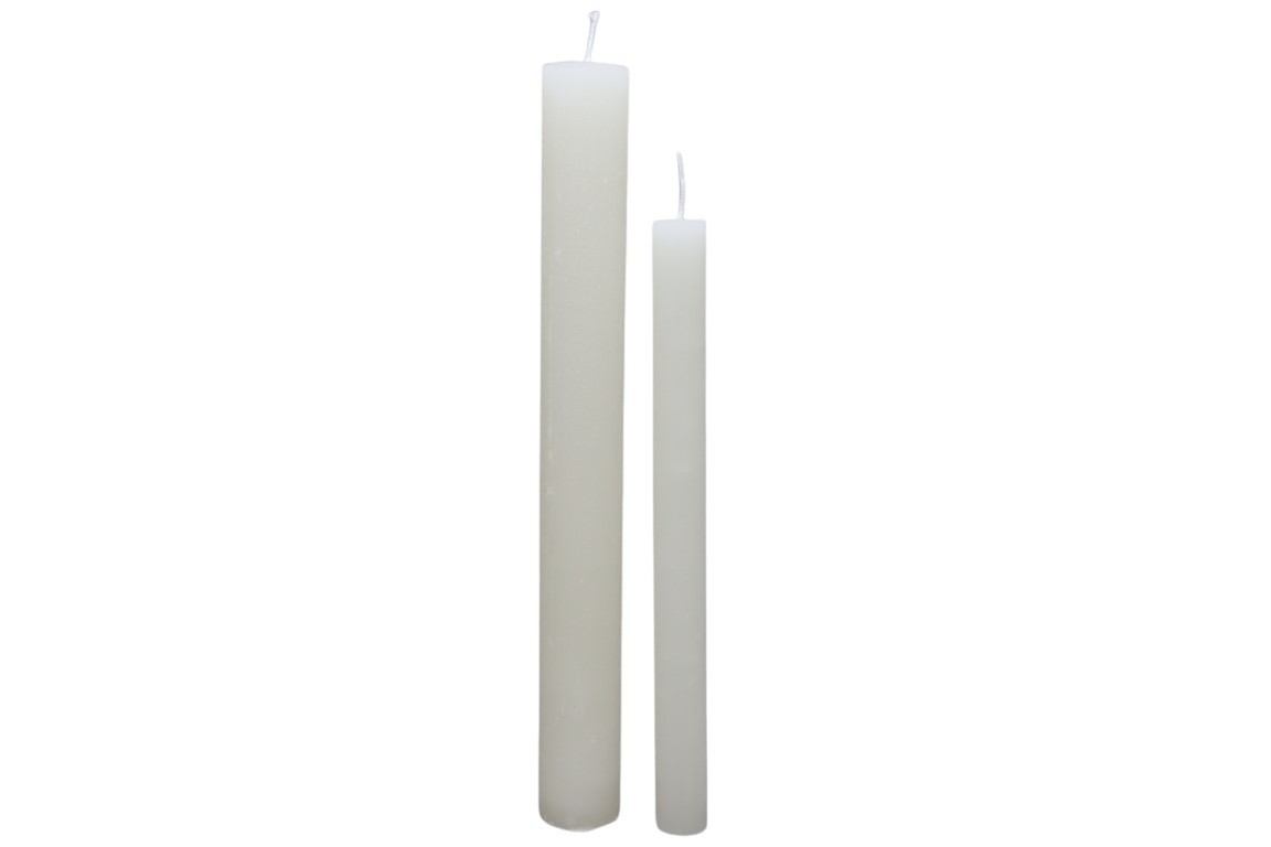 Stabkerze Rustika 300/34mm creme