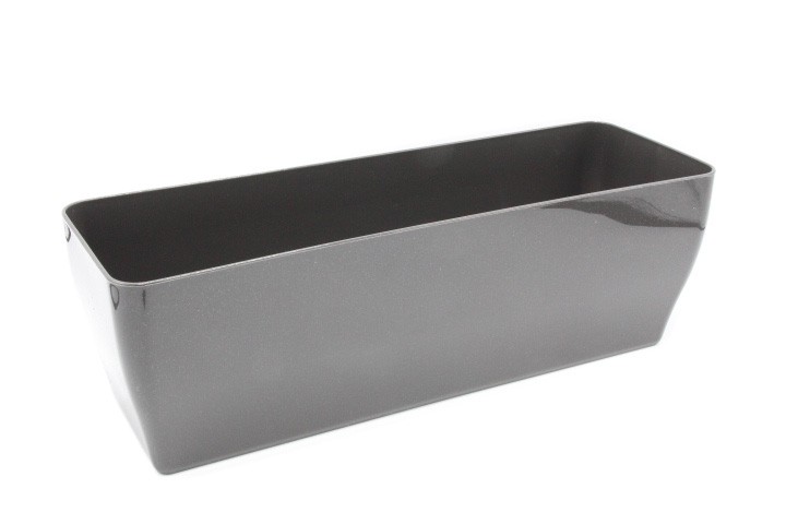Pflanzkasten Living L39cm anthrazit glanz