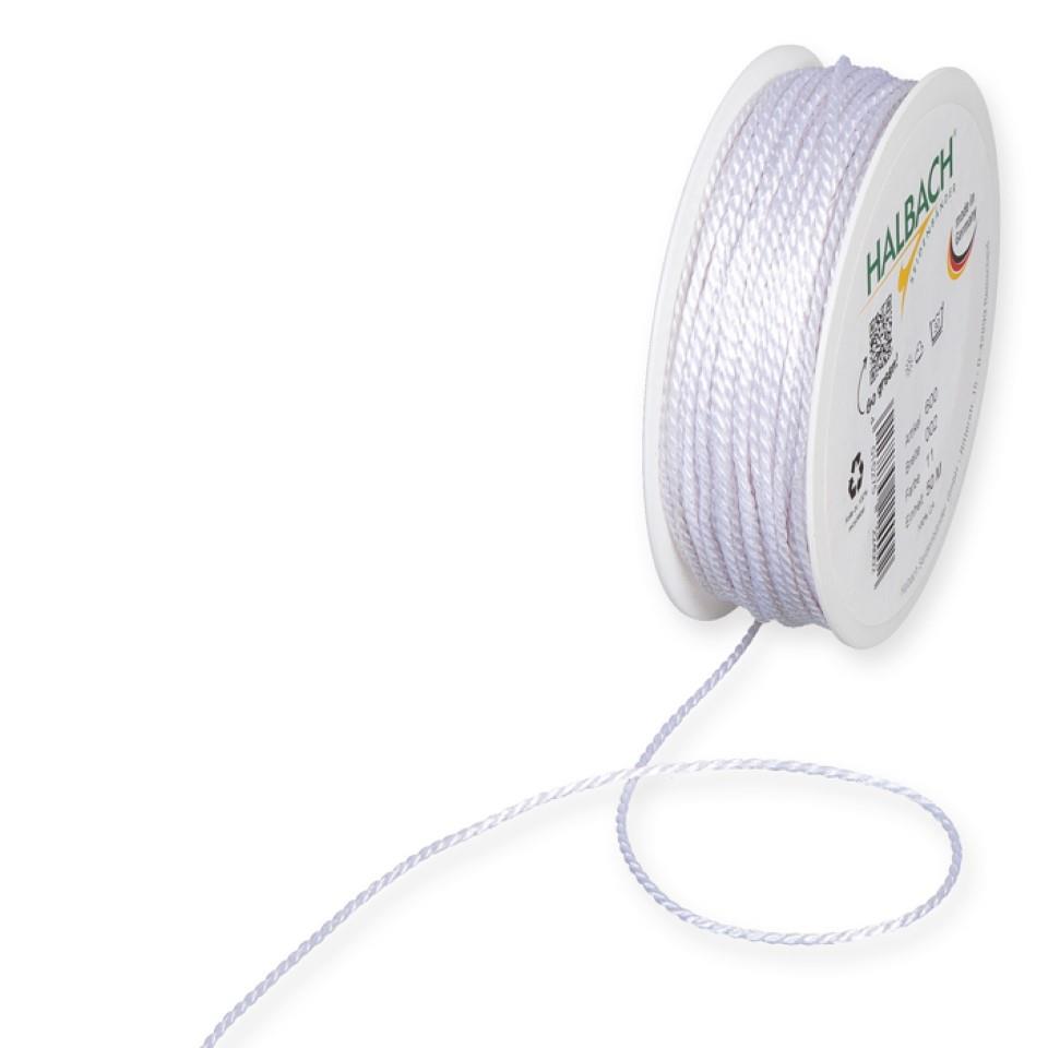 Kordel 2mm weiß 11