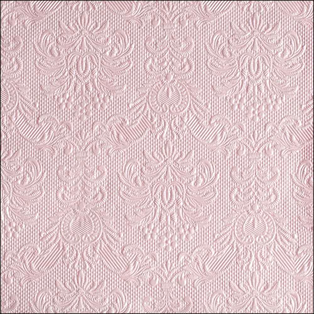 Serviette 33x33 cm Elegance pearl pink