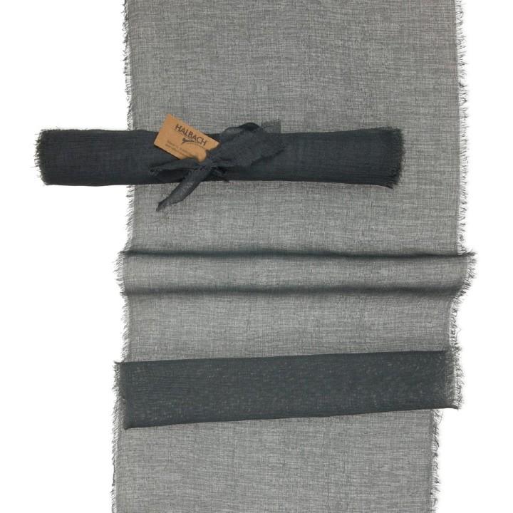 Chiffon 28 cm x 3 Meter dunkelgrau 111