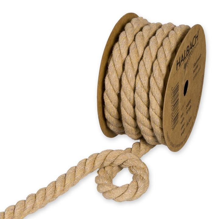 Baumwollkordel 10 mm 4 Meter natur79 NETTO