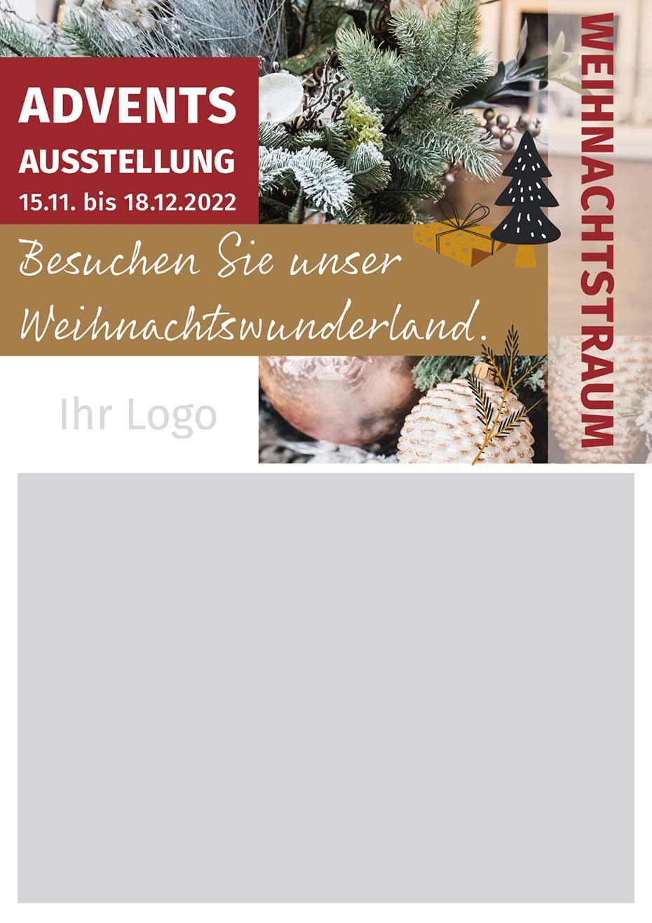 ekaflor Advent Aktionsvordruck PDF+Word