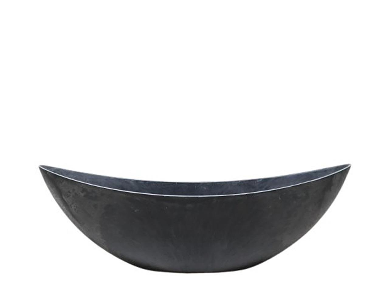 Schiffchen KARA Kunststoff anthrazit L55cm