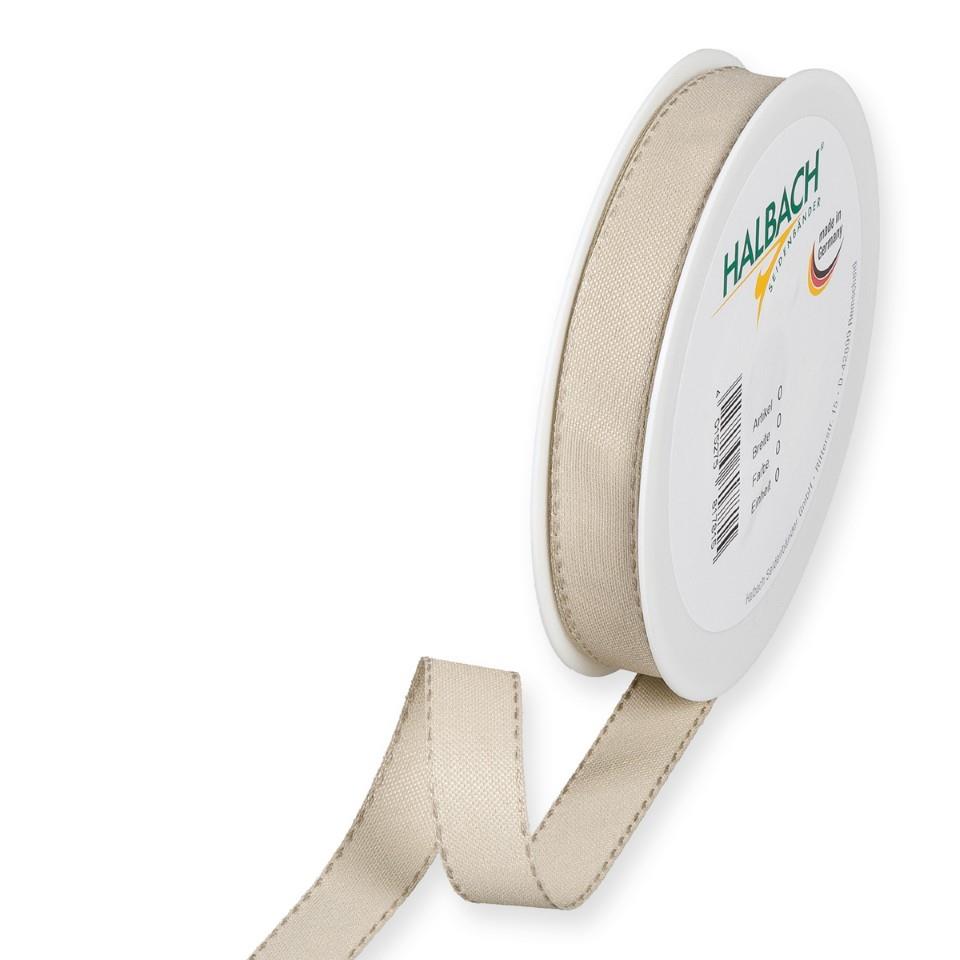 Dekorationsband 15 mm 20 Meter linen 71