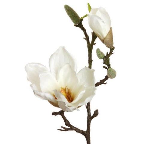 Magnolienpick 39 cm weiss