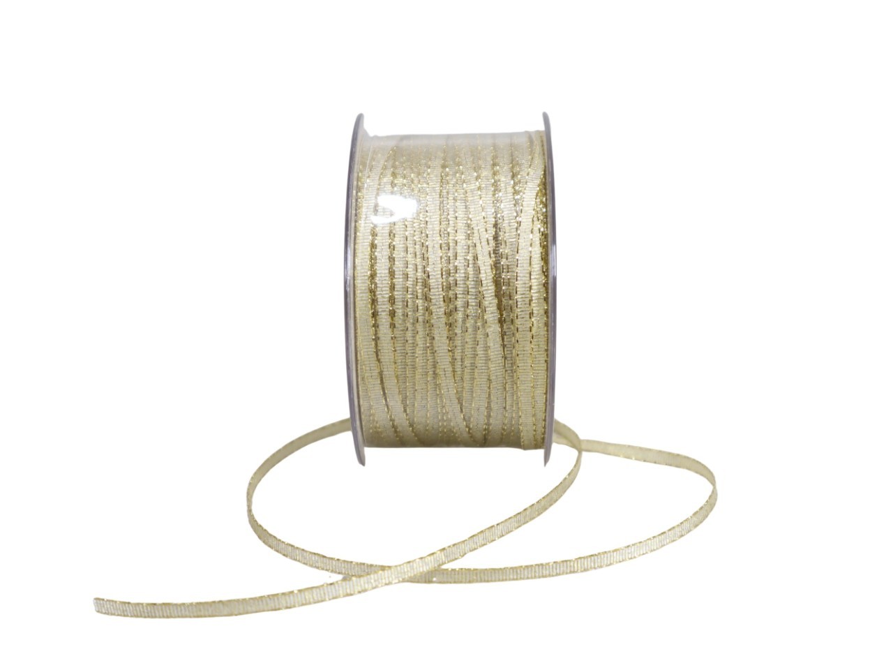 Band Brokat 3 mm 100 Meter gold 450