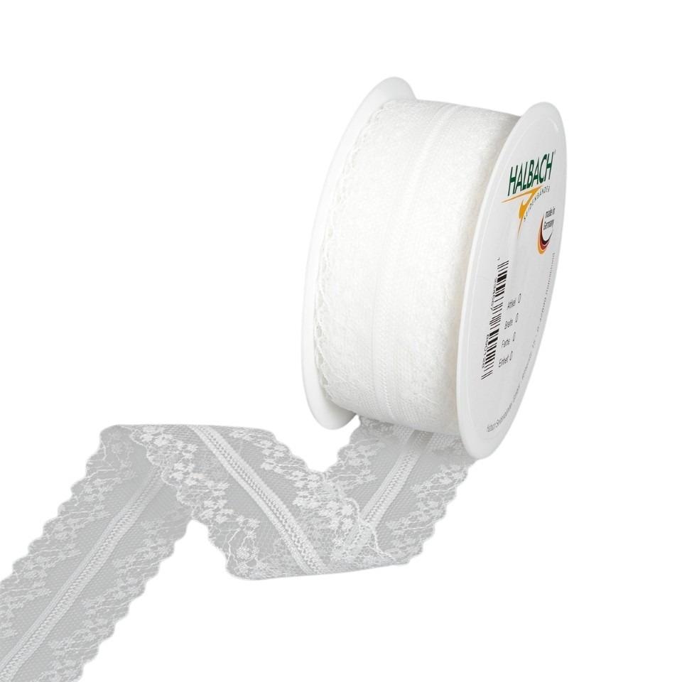 Spitze 36 mm 15 Meter offwhite 70