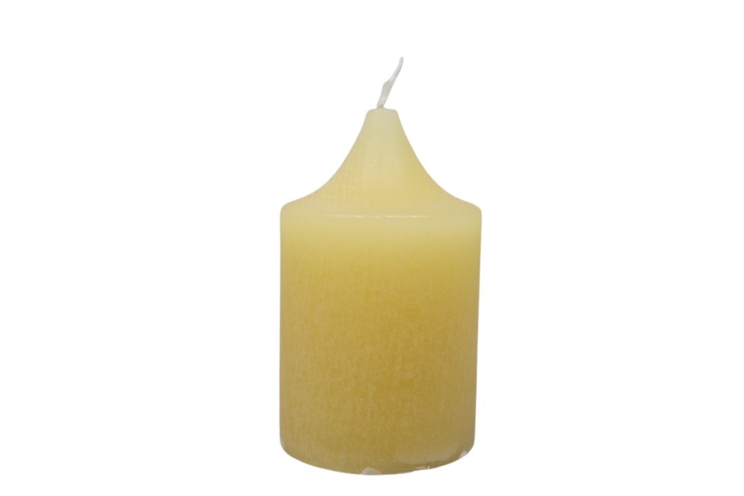 Kerze 25% Bienenwachsanteil 100/60mm gelb NETTO
